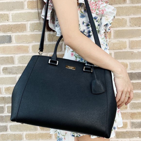 Gaby’sBags👜💕-Kate Spade Large Purse Black - Picture 7 of 8